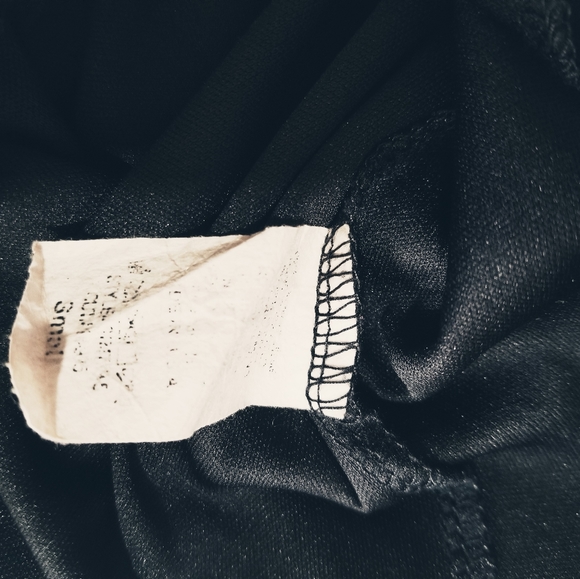 Honey Punch black long Sleeves romper, surplice.S - Picture 10 of 14